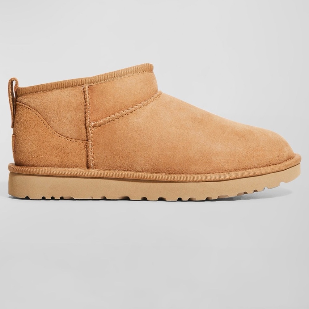 UGG Black Classic Ultra Mini Booties